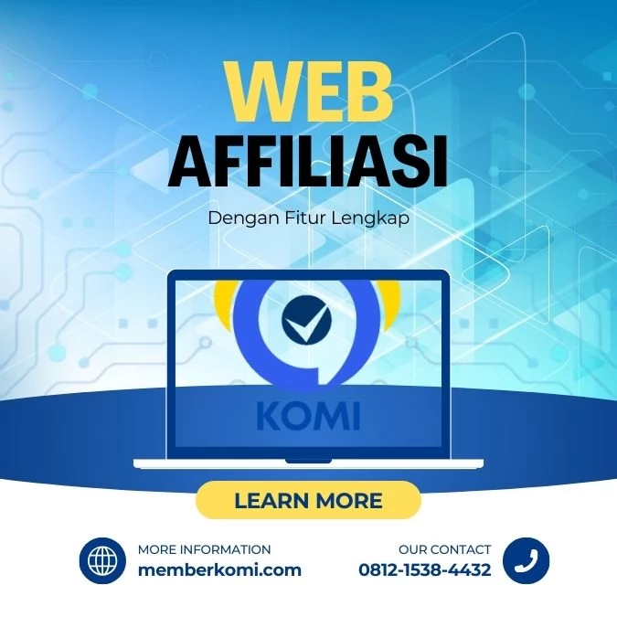 jual pembuatan website affiliasi berkualitas melayani wilayah Cianjur