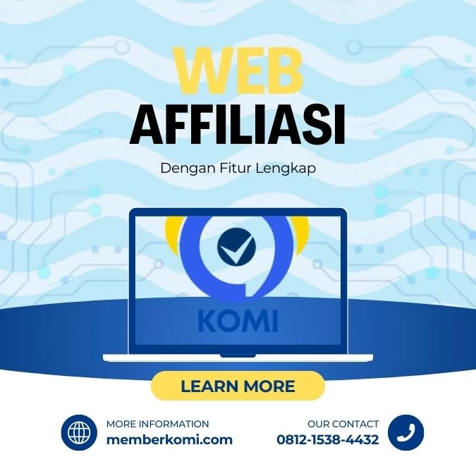 jual pembuatan website affiliasi terpercaya melayani wilayah Wonogiri